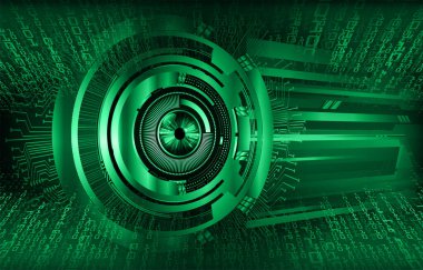 göz ile siber güvenlik kavramı