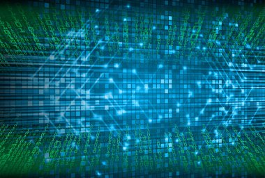 Siber gelecek teknolojisi kavramı