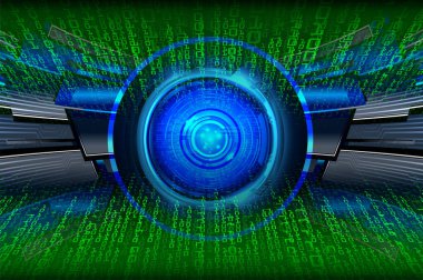 Siber gelecek teknolojisi kavramı