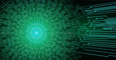 Abstract color cyber future technology background