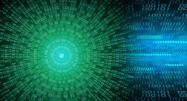 Abstract color cyber future technology background