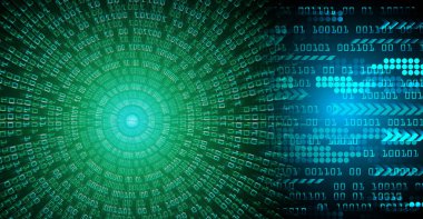 Abstract color cyber future technology background