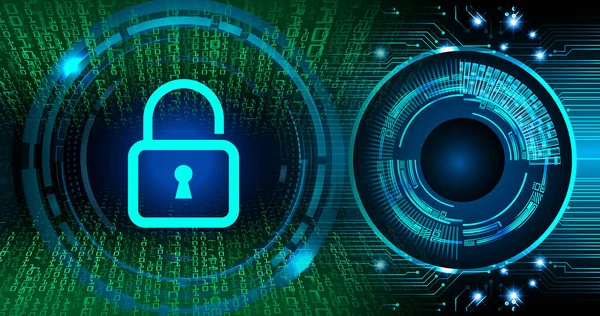 Digital Security Concept Background Keyhole — Foto de Stock