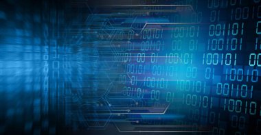 Siber devre gelecekteki teknoloji kavramı