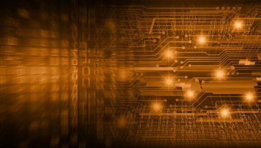 Siber devre gelecekteki teknoloji kavramı