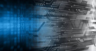 Siber devre gelecekteki teknoloji kavramı