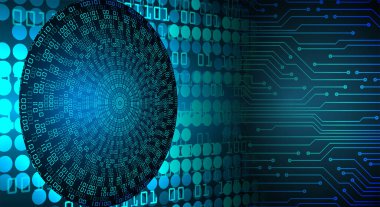 Siber devre gelecekteki teknoloji kavramı