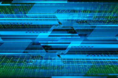 Siber devre gelecekteki teknoloji kavramı