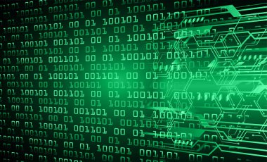 Siber devre gelecekteki teknoloji kavramı