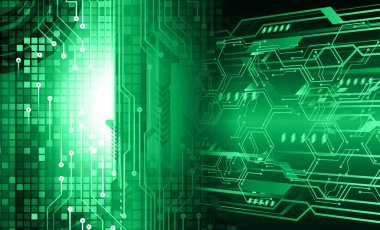 Siber devre gelecekteki teknoloji kavramı