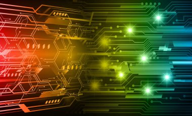 Siber devre gelecekteki teknoloji kavramı