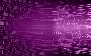 Siber devre gelecekteki teknoloji kavramı