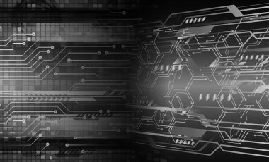 Siber devre gelecekteki teknoloji kavramı