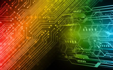 Siber devre gelecekteki teknoloji kavramı