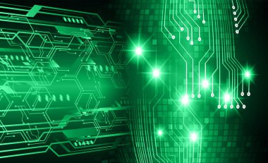 Siber devre gelecekteki teknoloji kavramı