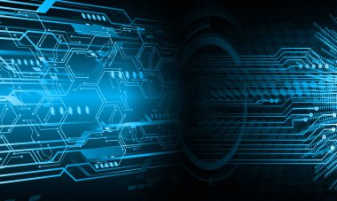 Siber devre gelecekteki teknoloji kavramı