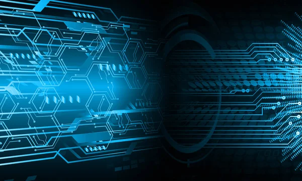 Siber devre gelecekteki teknoloji kavramı