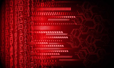 soyut teknoloji arka planı, vektör illüstrasyonu, siber güvenlik kavramı