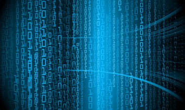 soyut teknoloji arka planı, vektör illüstrasyonu, siber güvenlik kavramı