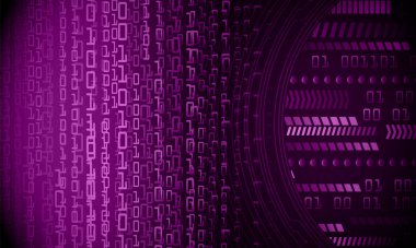 soyut teknoloji arka planı, vektör illüstrasyonu, siber güvenlik kavramı