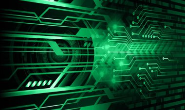 soyut teknoloji arka planı, vektör illüstrasyonu, siber güvenlik kavramı