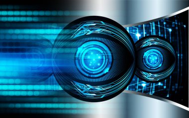 Siber devre gelecekteki teknoloji kavramı