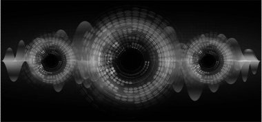 Siber devre gelecekteki teknoloji kavramı