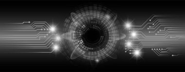 Siber devre gelecekteki teknoloji kavramı