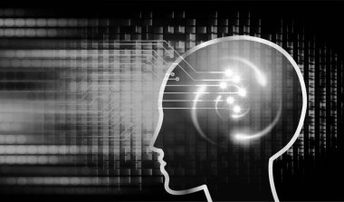 Siber devre gelecekteki teknoloji kavramı