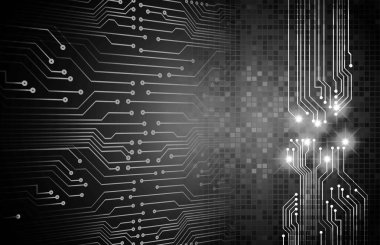 Siber devre gelecekteki teknoloji kavramı