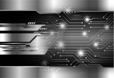 Siber devre gelecekteki teknoloji kavramı