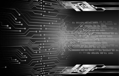 Siber devre gelecekteki teknoloji kavramı