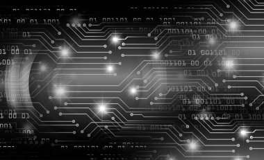 Siber devre gelecekteki teknoloji kavramı