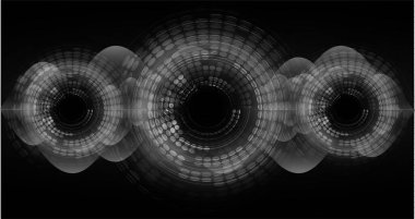 Siber devre gelecekteki teknoloji kavramı