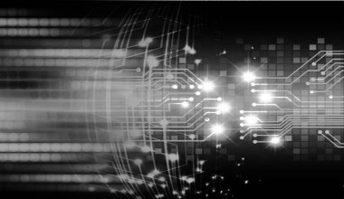 Siber devre gelecekteki teknoloji kavramı