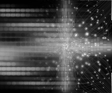 Siber devre gelecekteki teknoloji kavramı