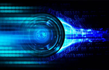 Siber devre gelecekteki teknoloji kavramı