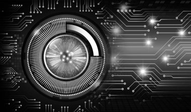 Siber devre gelecekteki teknoloji kavramı