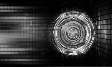 Siber devre gelecekteki teknoloji kavramı