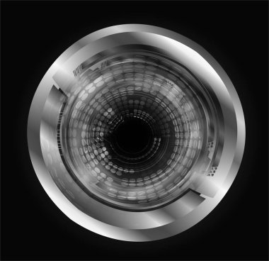 Siber devre gelecekteki teknoloji kavramı