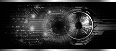 Siber devre gelecekteki teknoloji kavramı