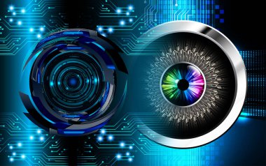 Siber devre gelecekteki teknoloji kavramı