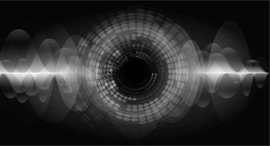 Siber devre gelecekteki teknoloji kavramı