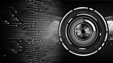 Siber devre gelecekteki teknoloji kavramı