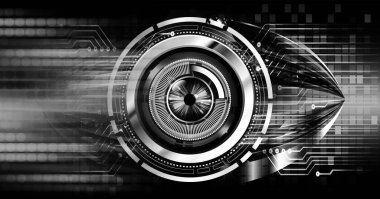 Siber devre gelecekteki teknoloji kavramı