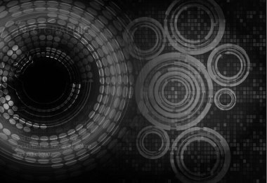 Siber devre gelecekteki teknoloji kavramı