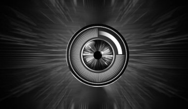 Siber devre gelecekteki teknoloji kavramı