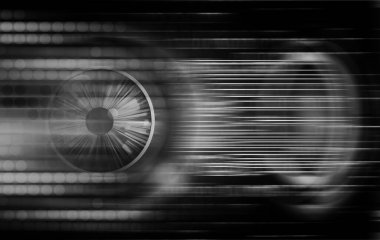 Siber devre gelecekteki teknoloji kavramı