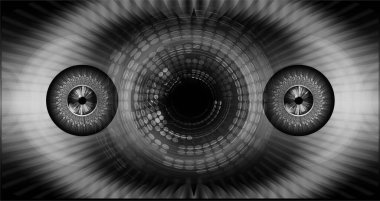 Siber devre gelecekteki teknoloji kavramı