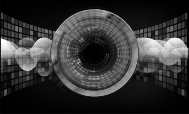 Siber devre gelecekteki teknoloji kavramı